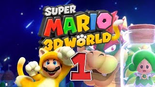 Lets Play Super Mario 3D World 100 Part 1  Katzen Power [upl. by Gael205]