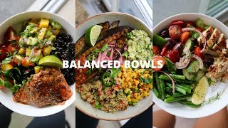 BALANCED BOWLS  FULL RECIPES [upl. by Htepsle]