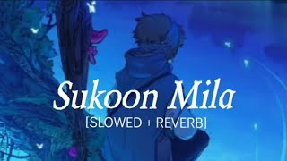 Sukoon Mila   Slowed  Reverb  Lyrics  Cover By Abhishek  coversong bollywood [upl. by Forelli]