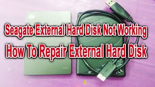 Seagate External Hard Disk Not Working  How To Repair External Hard Disk [upl. by Kelvin15]