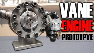 I Made A Rotary Vane Engine Prototype [upl. by Laraine873]