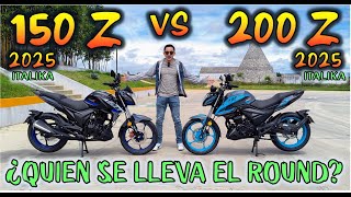 ITALIKA 150Z VS 200Z 2025  COMPARATIVA A DETALLE  ¿CON CUAL TE QUEDAS [upl. by Hinda]