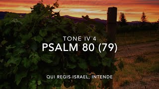 Psalm 80 Qui regis Israel intende [upl. by Eseilanna]