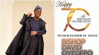 Pastor Korede Komaiya Celebrates Bishop David Oyedepos 70 Years of Apostolic Leadership [upl. by Airpal]