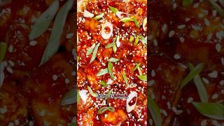 Finally how to get crispy tofu tips Crispy gochujang tofu 😍🌶️ crispytofu veganrecipes recipe [upl. by Lowell]