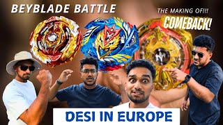 The Making of BEYBLADE COMEBACK  DESI BOYS [upl. by Indyc]