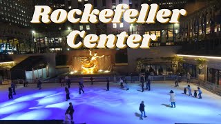 Rockefeller Center opens for 202425 ice skating season [upl. by Morly]