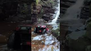 Traxxas trx4 high trail sport Rc waterfalls [upl. by Stephani]