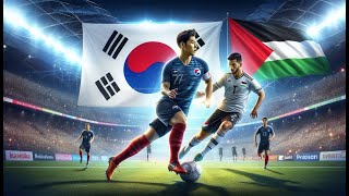 한국 vs 팔레스타인 WCQ 아시아 2024 흥미진진한 eFootball 경기 [upl. by Obeng]