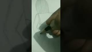 girl potrete learning lessons 5minsdrawing short ytshorttranding viral viralvedio art yout [upl. by Akinyt530]