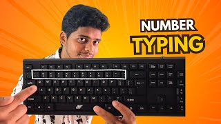 Number Row Typing  Numeric Keypad Typing [upl. by Delsman]