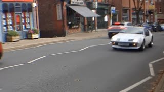 Alderley Edge carspotting Saturday 12th October RENAULT ALPINE [upl. by Atiuqrahc]