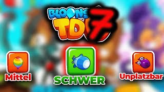 Wie schwer ist BTD7 auf SCHWER 😱 [upl. by Drareg367]