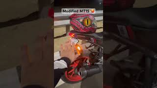 Modified MT15🥵 mt15 mt15fans trending bike shortsfeed youtubeshorts viralvideo automobile [upl. by Stu]