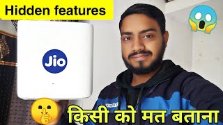 Jio air fiber 5 hidden features  Hidden features of Jioairfiber 5G jioairfiber [upl. by Odnuges]