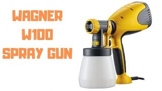 Wagner W100 Review wagner wagnerw100 spraygun [upl. by Drofwarc48]