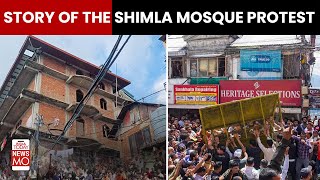 Shimla Mosque Protest Sanjauli Masjid Case Intensifies whats behind this flareup [upl. by Aibonez]