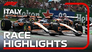 Race Highlights  2024 Italian Grand Prix [upl. by Nahtahoj389]