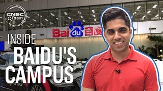 Inside Baidus high tech headquarters in Beijing  CNBC Reports [upl. by Belle]