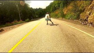 quotVibratorquot  CHILL longboard freeride  RAW RUN downhill gopro longboard rawrun  Dawn Patrol [upl. by Kordula561]