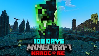 100 Days in an Advanced Sculk Apocalypse in Hardcore Minecraft [upl. by Kinchen810]