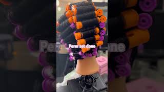 cosmetologystudent godschosenhaircare cosmetology permrods permrodset [upl. by Kore]