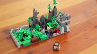 Small Custom Lego Heroica Adventure Map [upl. by Wyler]