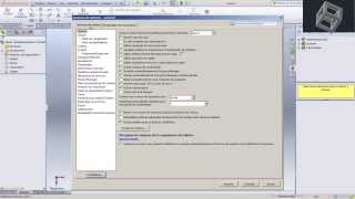 Cambiar las unidades de medición en Solidworks  inmmm y cm [upl. by Tades]