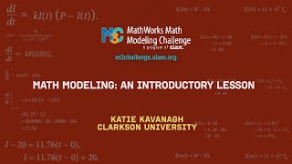 Math Modeling An Introductory Lesson [upl. by Ahsaelat417]