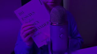 ASMR intense book tapping and scratching [upl. by Refiffej]