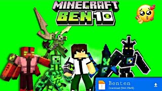 Minecraft ben 10 all omnitrix mod 120121 download mediafıre😍 [upl. by Eneleahcim]