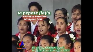 Ekalesia Katoliko Samoa St Therese Mangere East  IA PEPESE FIAFIA  with lyrics [upl. by Ehsiom]