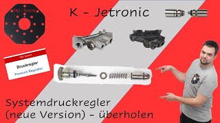 Systemdruckregler vom Mengenteiler KJetronic überholen  neue Version [upl. by Watters]