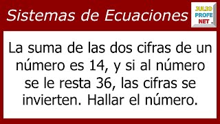 Problema 3 con SISTEMAS DE ECUACIONES LINEALES 2×2 [upl. by Munshi789]