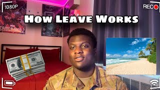 How Vacations work in the MILITARY [upl. by Nahsrad]