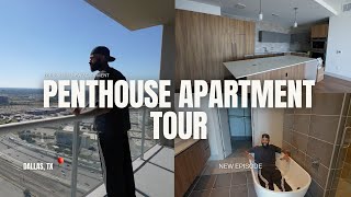 Days in my life Touring MY DREAM Dallas Penthouse Apartment [upl. by Attem]