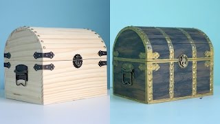 How To Make A Pirate Treasure Chest [upl. by Uzzial]