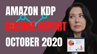 My KDP Income for October 2020  and a great report tool [upl. by Norym728]