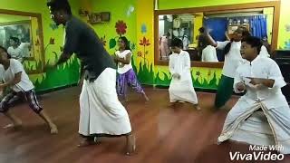 Jimiki kamal new song by DHANUSH dance style institute [upl. by Botzow]