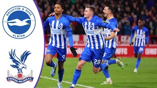 Brighton vs Crystal Palace  Extended Highlights amp All Goals 2024 HD [upl. by Ramoh368]