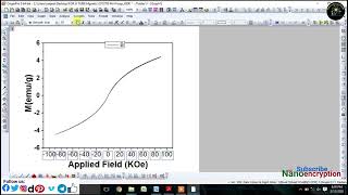 How to fit the Langevin Function of Superparamagnetic behaviour using origin software [upl. by Stillman326]