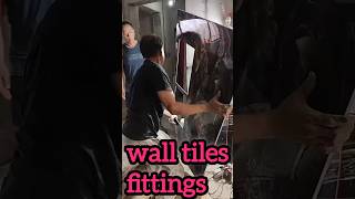 Amazing wall tiles fittings construction hometiles tileideas foryou youtubegrowth tileshopgame [upl. by Enaujed]