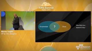 AWS Summit Series 2015 Tel Aviv Keynote with Dr Werner Vogels [upl. by Nalyad]