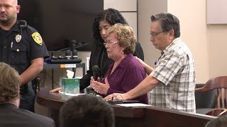 Widow of man killed in dog attack addresses dog owners in court [upl. by Webster]