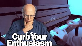 Curb your enthusiasm  Frolic  Piano Cover  Composed by Luciano Michelini [upl. by Amliv]