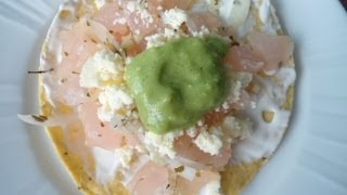 RECETA TOSTADAS DE PATA DE RESPLATLLO MEXICANOCOMIENDORICOYFACI [upl. by Needan]