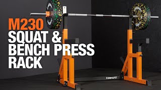 Mirafit M230 Squat and Bench Press Rack [upl. by Ulland887]