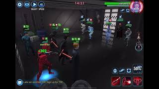 SWGOH Galactic Challenges First Order vs Imperial Trooper Tier 7 [upl. by Mita614]