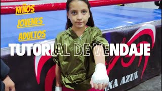 VENDAJE DE MANOS PARA BOXEO TÉCNICA Y CONSEJOS ESCENCIALES  TUTORIAL DE VENDAJE DE BOXEO [upl. by Atteve]