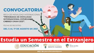 Convocatoria Beca de Movilidad Internacional “PROGRAMA DE MOVILIDAD INTERNACIONAL ESTUDIANTIL 2021” [upl. by Akierdna912]